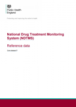 National Drug Treatment Monitoring System (NDTMS): CJIT business definitions: Core data set P